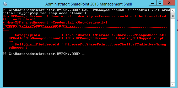 ps add managed account error /some-or-all-identity-references-could-not-be-translated-error-when-creating-managed-account-in-sharepoint/ps-add-managed-account-2-error.png